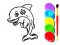 Juego Dolphin Coloring Book en línea