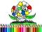 Juego Back to School: Flowers Coloring en línea