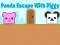 Juego Panda Escape With Piggy en línea