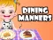 Juego Baby Hazel Dining Manners en línea