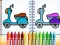 Juego Cute Bike Coloring Book en línea