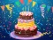 Juego Birthday cake puzzle en línea