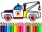 Juego Back To School: Trucks Coloring en línea
