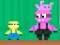 Juego Little yellowman purple smoke en línea