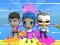 Juego Fall Guys And Girls Chibi Race Knockdown Multiplay en línea