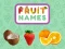 Juego Fruit Names en línea
