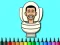 Juego Color Skibidi Toilet en línea