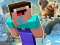 Juego Noob Parkour: Snow Age en línea