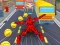 Juego Subway Run Superhero Robot en línea