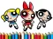 Juego PowerPuff Girls Coloring Book en línea