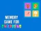 Juego Memory Game for Childrens en línea