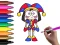 Juego Pomni Coloring Time en línea