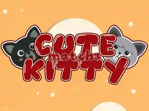 Juego Cute Kitty Match 3 en línea