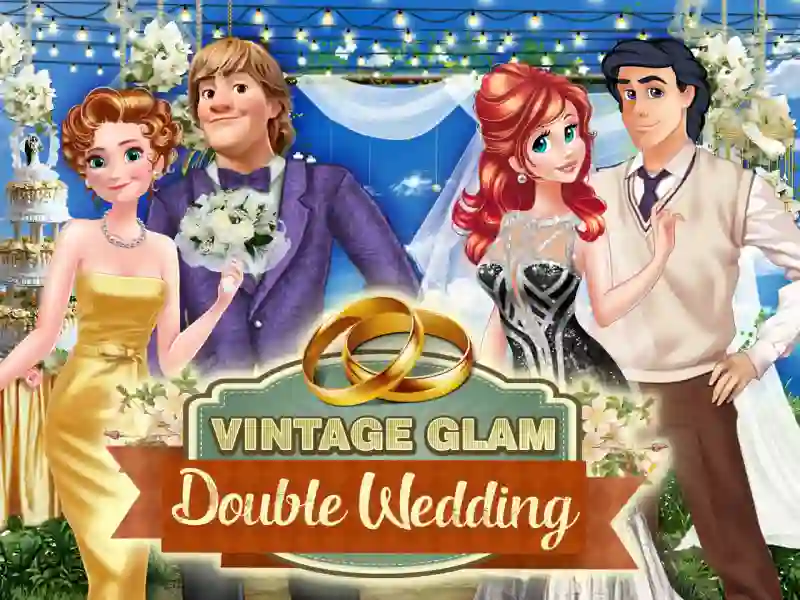 Juego Vintage Glam: Double Wedding en línea