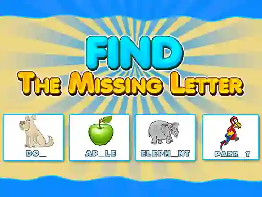 Juego Find The Missing Letter en línea