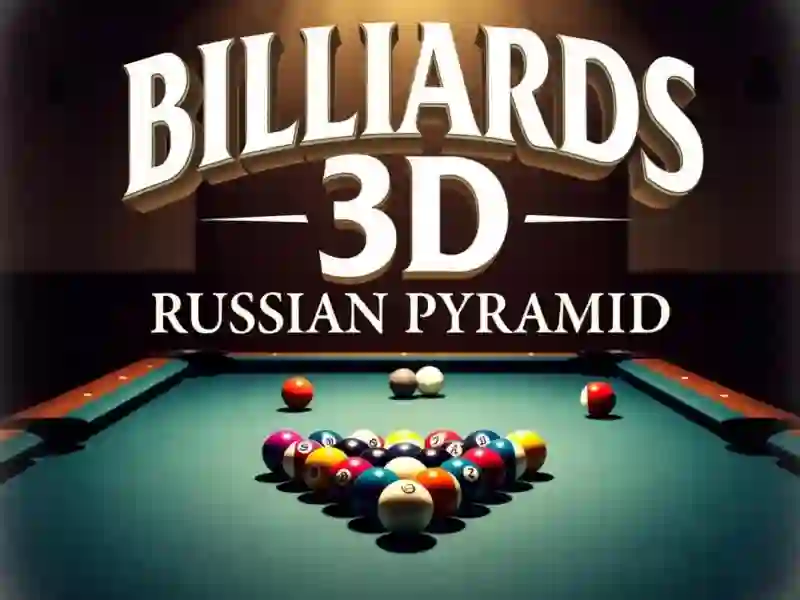 Juego Billiards 3D Russian Pyramid en línea