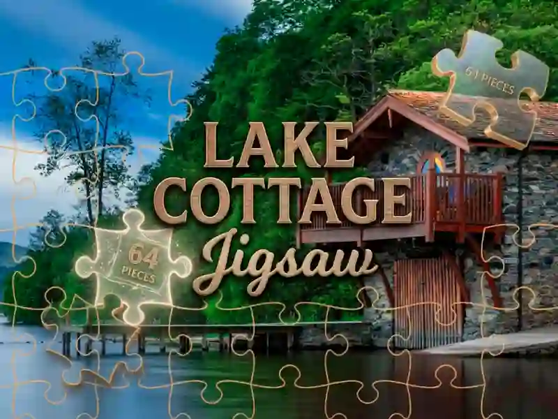 Juego Lake Cottage Jigsaw en línea
