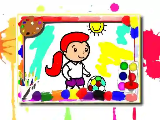 Juego Football Coloring Book en línea