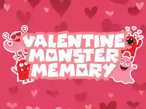 Juego Valentine Monster Memory en línea