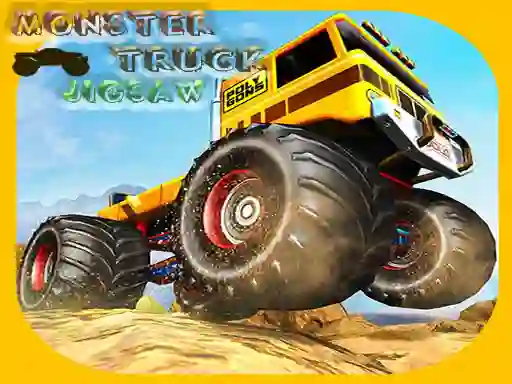 Juego Monster Trucks Jigsaw en línea