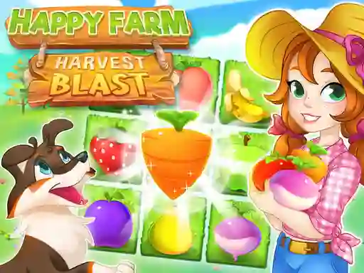 Juego Happy Farm Harvest Blast en línea