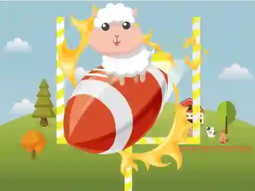 Juego Animals Rugby Flick en línea