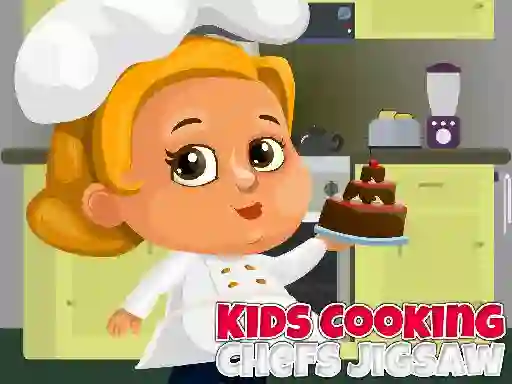 Juego Kids Cooking Chefs Jigsaw en línea