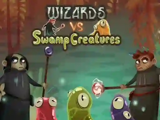 Juego Wizards vs swamp creatures en línea