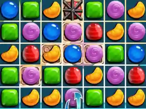 Juego Sweet Candy Match 3 en línea