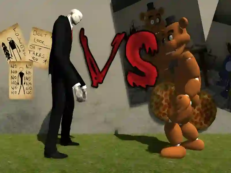 Juego Slenderman vs Freddy Fazbear en línea