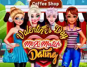 Juego Valentines Day Mix Match Dating en línea