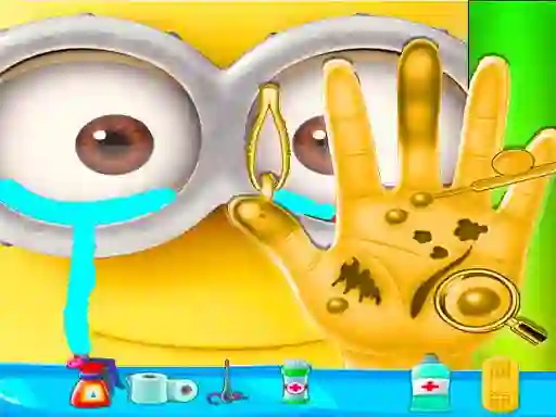 Juego Minion hand doctor en línea