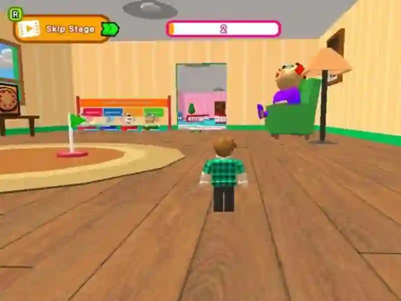 Juego Escape Evil Granny Obby! en línea