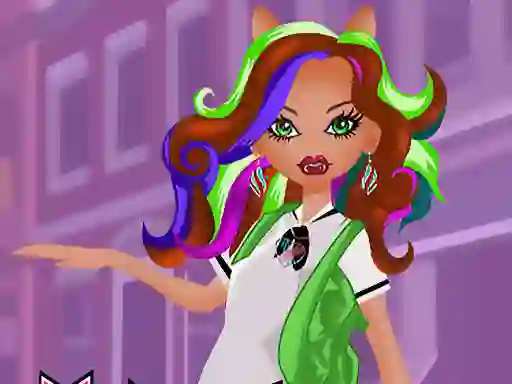 Juego Monster High Clawdeen en línea
