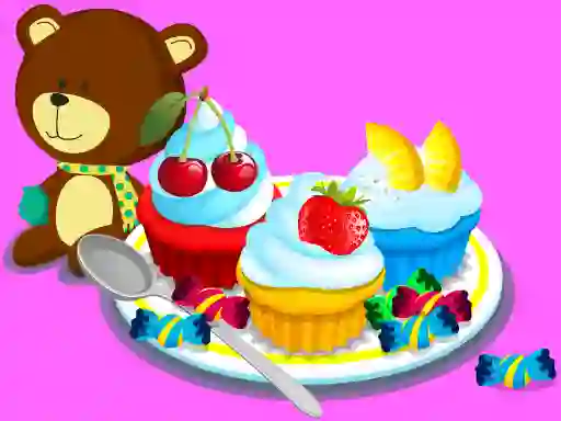 Juego Cooking Colorful Cupcakes en línea