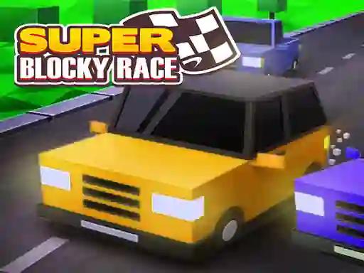 Juego Super Blocky Race en línea