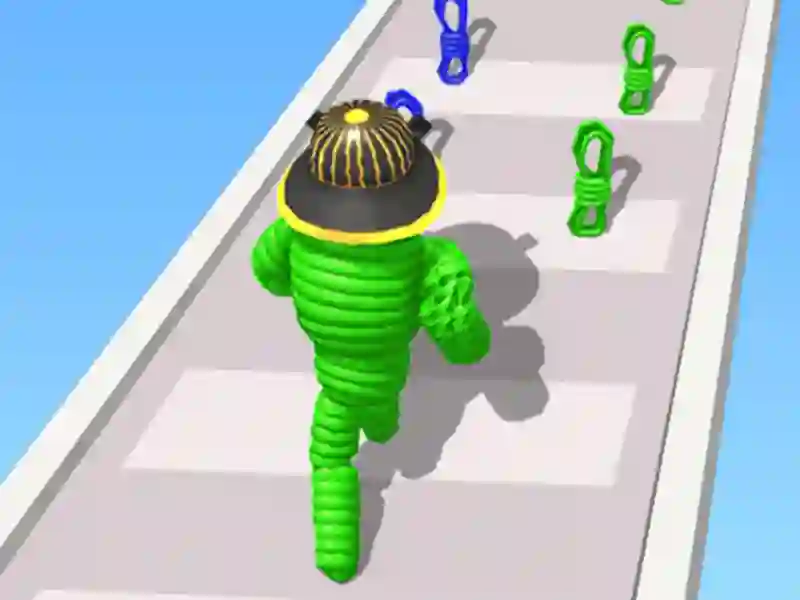 Juego Rope-Man Run 3D en línea