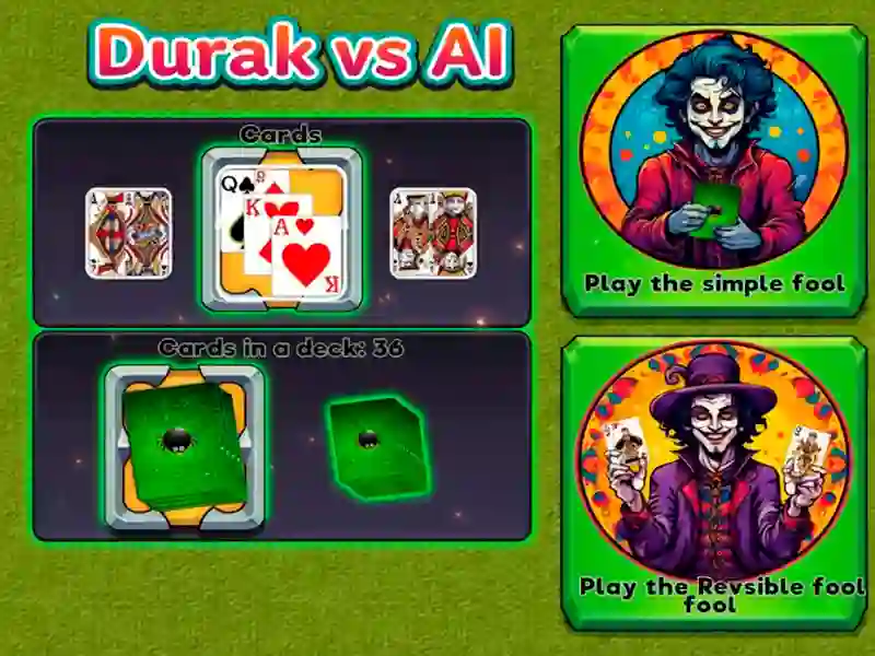 Juego Durak vs AI en línea