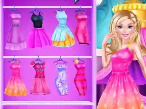 Juego Barbie Fashion Closet en línea