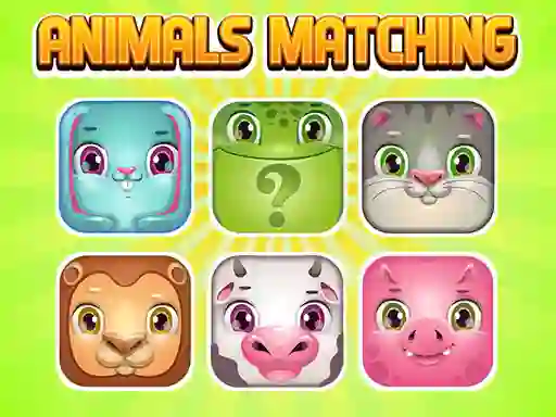 Juego Animals Memory Matching en línea