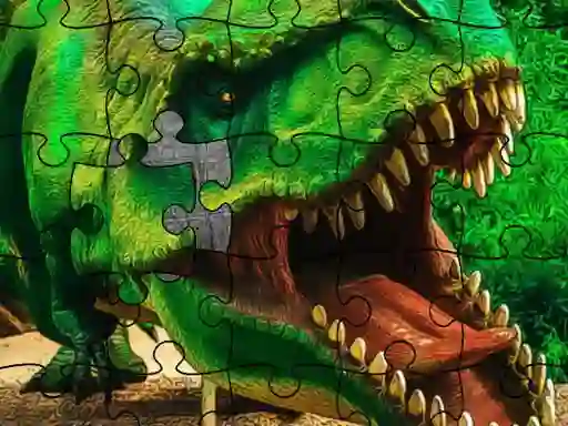 Juego Dino Park Jigsaw en línea