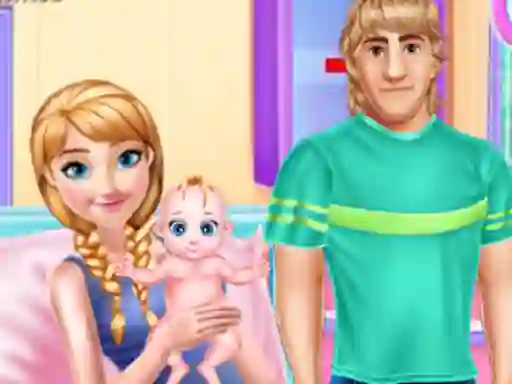 Juego Pregnant Anna and Baby Care en línea
