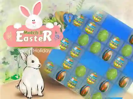 Juego Easter Eggs Match 3 en línea