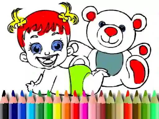 Juego Back To School: Baby Doll Coloring en línea