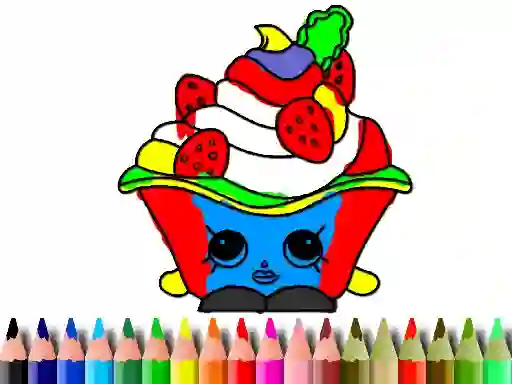 Juego Back To School: Cake Coloring Book en línea