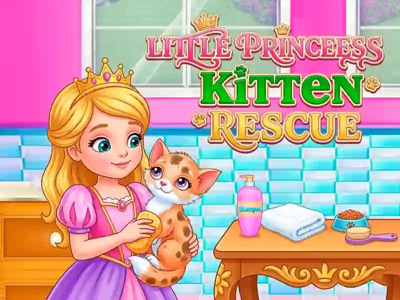 Juego Little Princess Kitten Rescue en línea