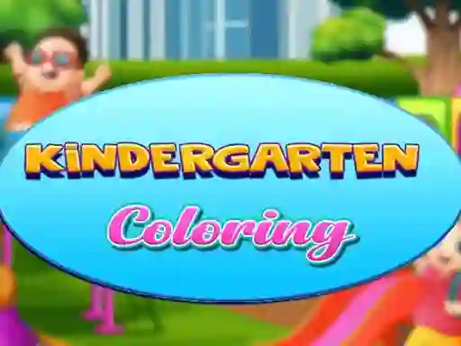 Juego Kindergarten Coloring en línea