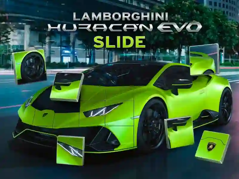 Juego Lamborghini Huracan Evo Slide en línea