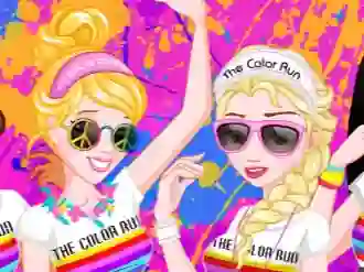 Juego Princess Color Run en línea