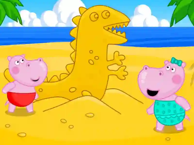 Juego Hippo Beach Adventures en línea